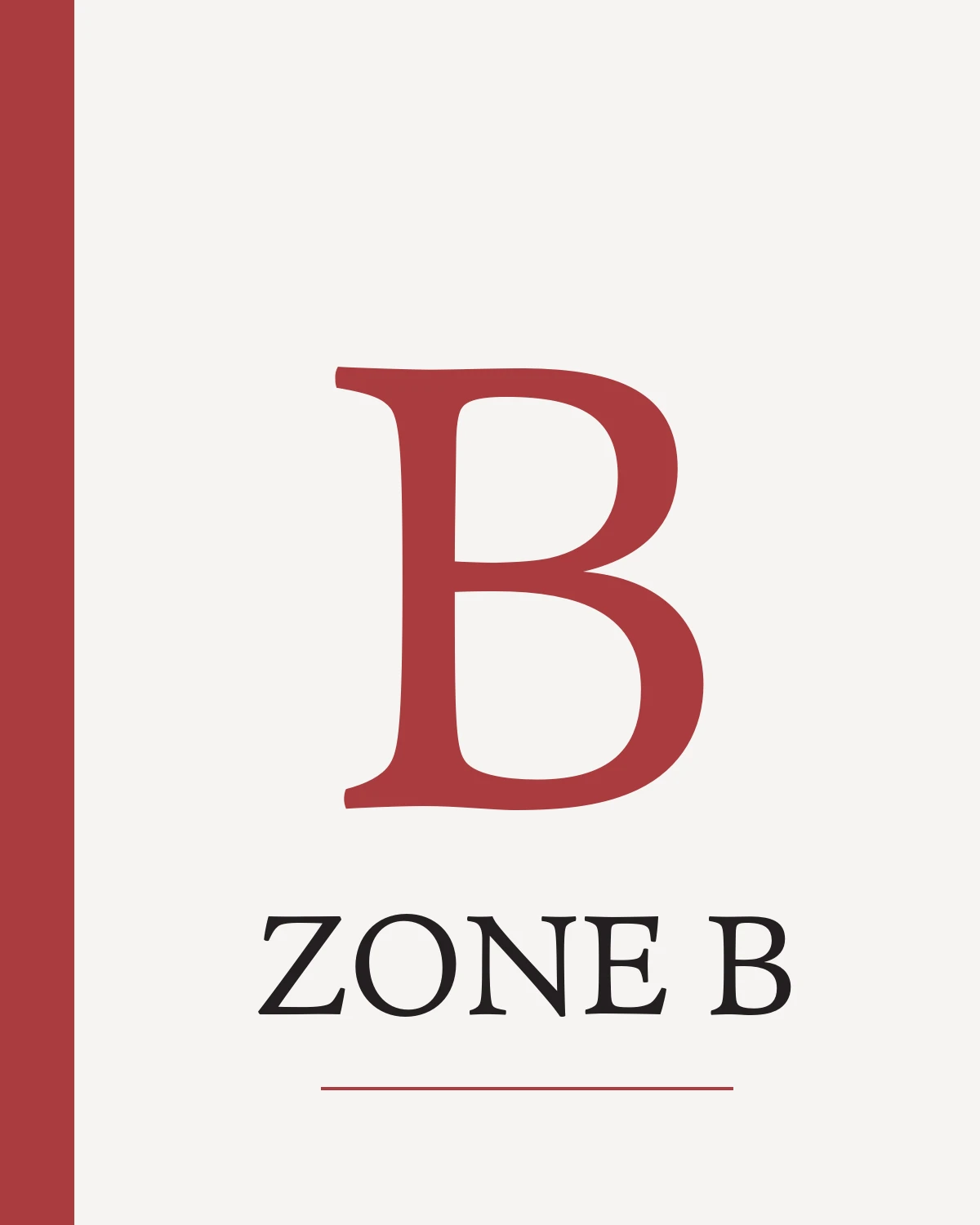 Zone B gateway sign, Ashesi Red