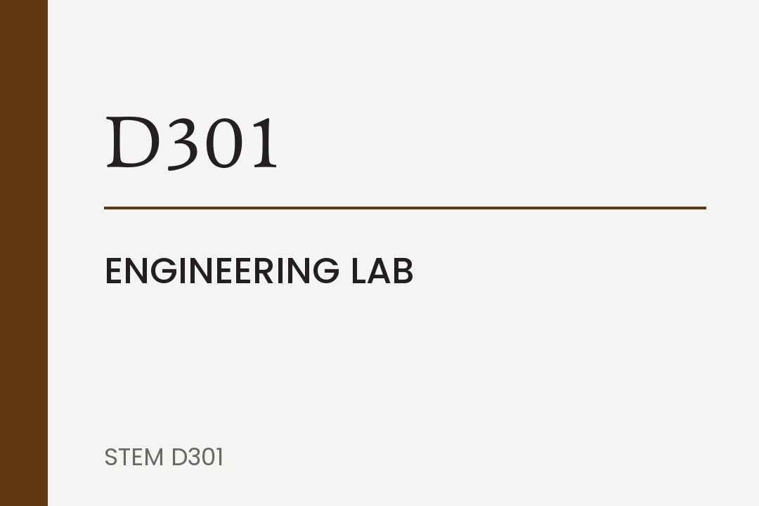 I01 Standard room sign for Zone D, 360 by 240 millimetres