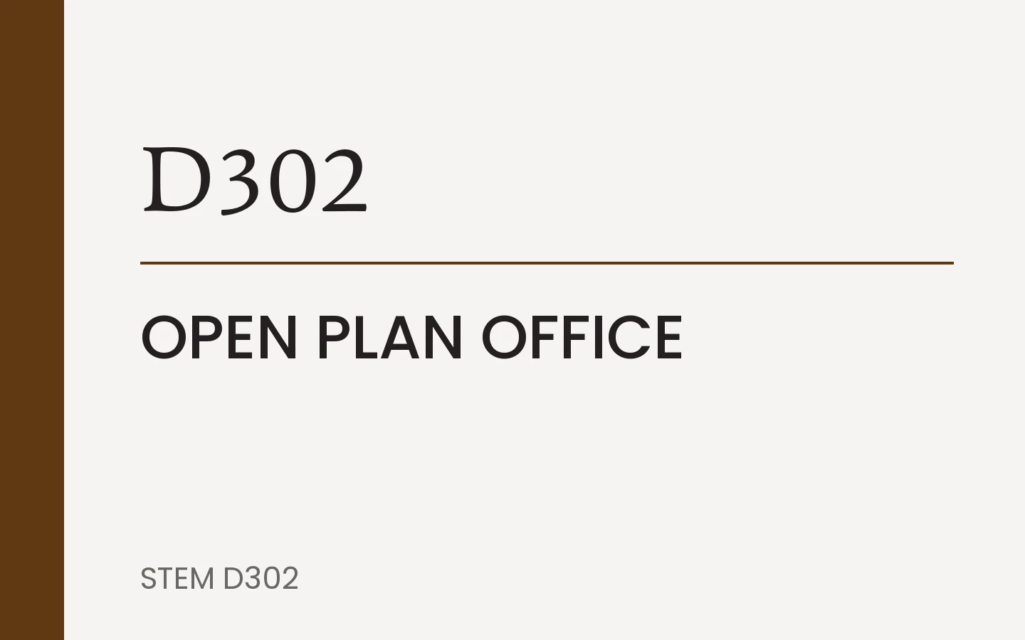 I02 Department sign for Zone D, 480 by 300 millimetres